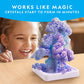 NATIONAL GEOGRAPHIC Kids Crystal Growing Kit - Grow 6 Multi-color Crystal Trees in 6 Hours, Educational STEM Craft Kit - NGCRYSTALFOR