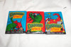 1988 Topps Dinosaurs Attack ! Collector Cards And Sticker Pack