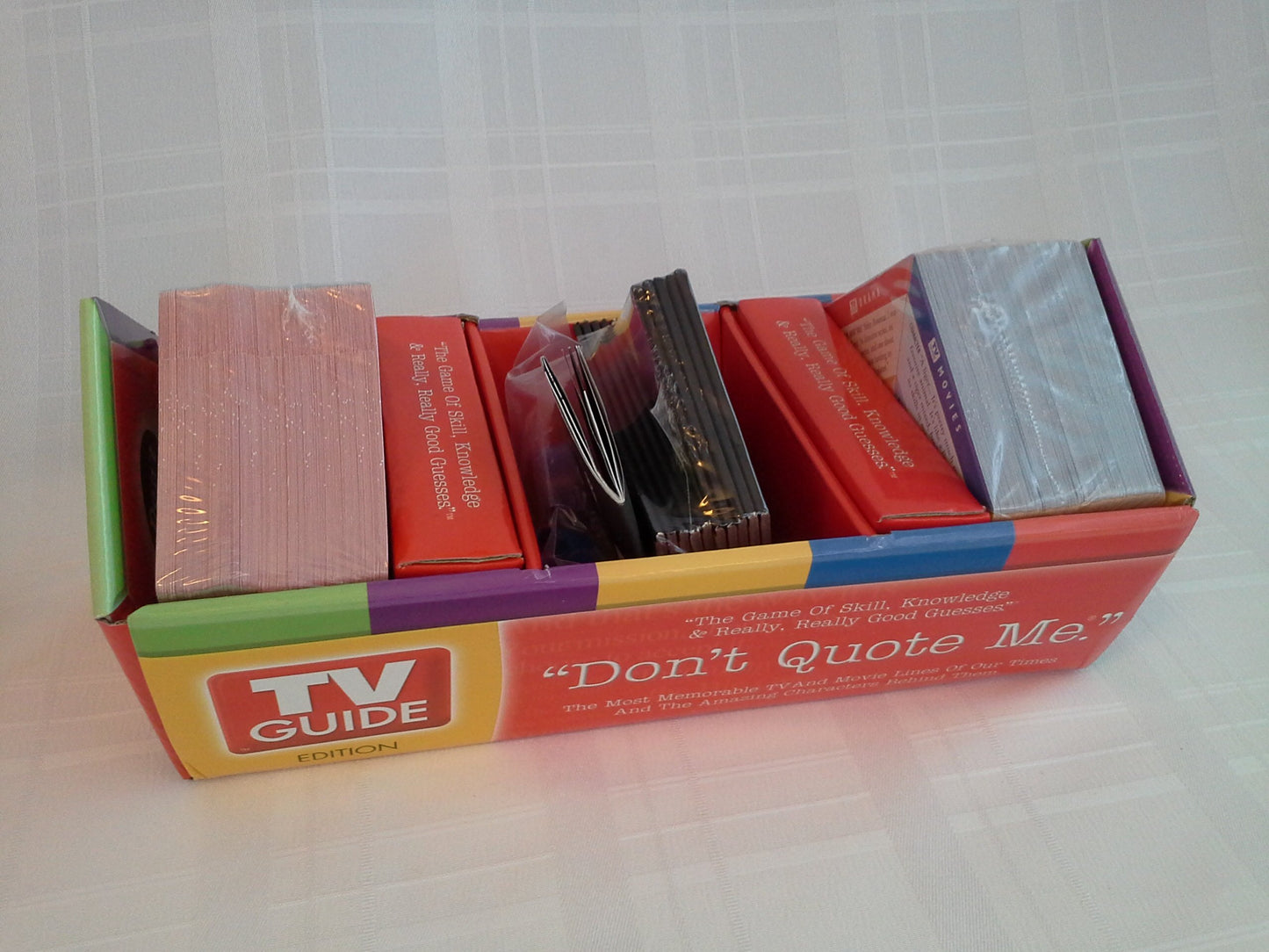 Don'T Quote Me.' Tv Guide Board Game