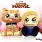 Marvel Captain Marvel 8' Kuricha Sitting Plush - Soft Chibi Inspired Toy