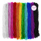 200PCS Mardi Gras Beads, 33'' Bead Necklace, Colorful Mardi Gras Accessories, Women Men Party Beads Parade Throws Bulk for Chris