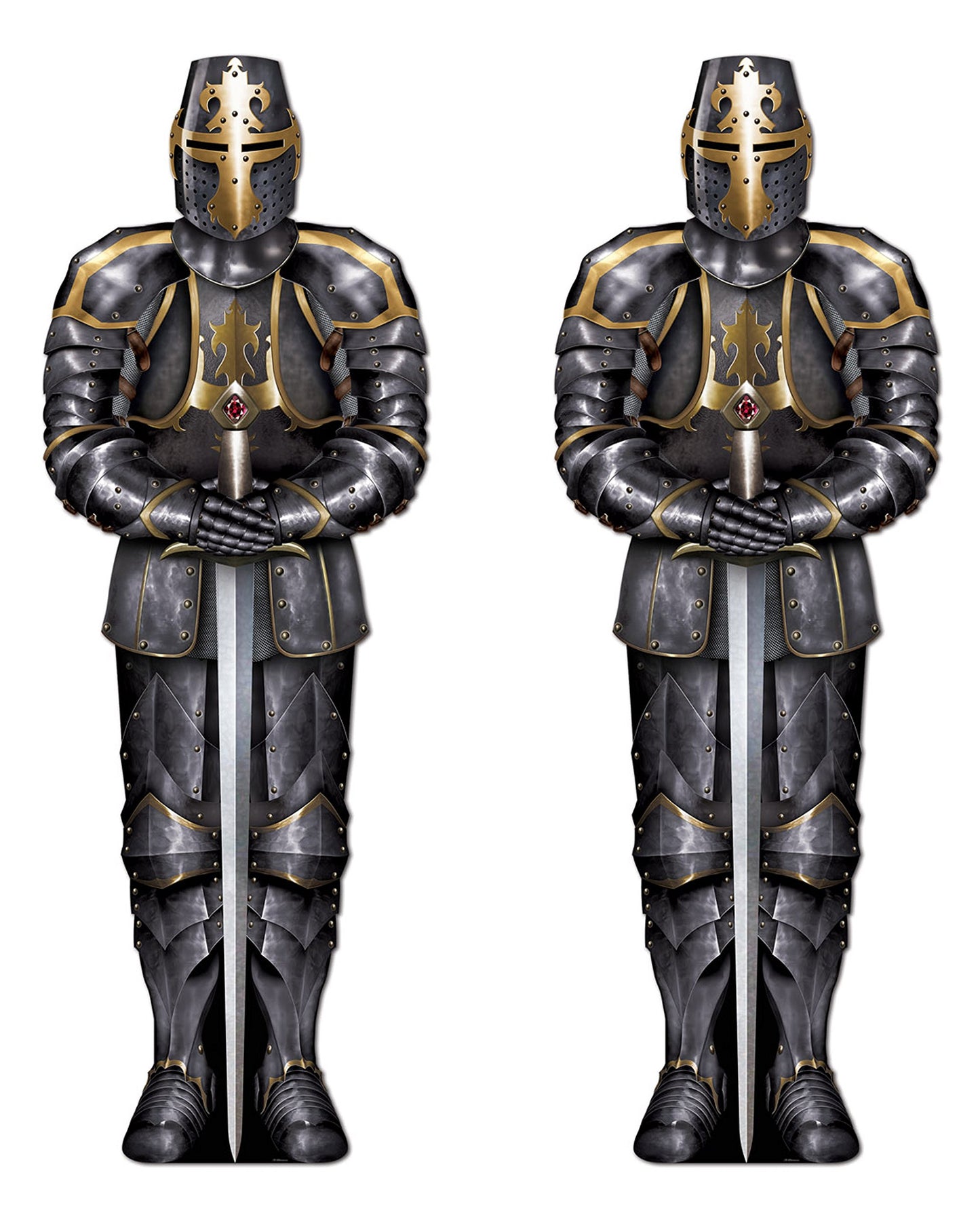 Jointed Black Knight Pack Of 2