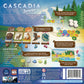 AEG Cascadia Junior Board Game - 2-4 Players, Ages 6+, Cardboard, Blue, Model AEG-1023