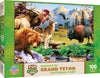 Masterpieces 100 Piece Jigsaw Puzzle For Kids - Grand Teton National Park - 14''X19''