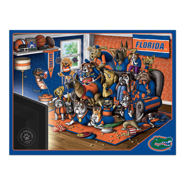 Youthefan Ncaa Florida Gators Purebred Fans 500Pc Puzzle - A Real Nailbiter