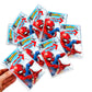 Spiderman Birthday Party Favors for Kids Boys - Bundle of 24 Spider-Man Activity Packs with Mini Coloring Book, Crayons, Loot Ba