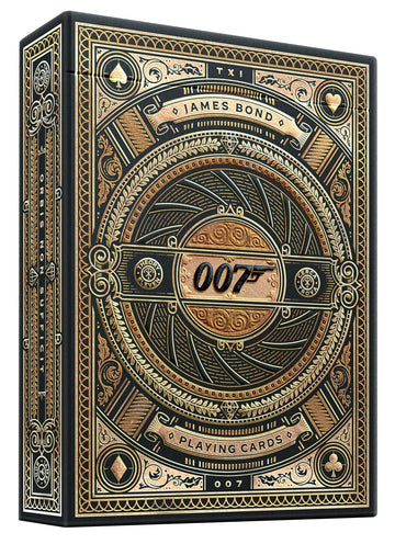 theory11 James Bond 007 enhanced Playing Cards - Gold Foil  Official Collectible Deck