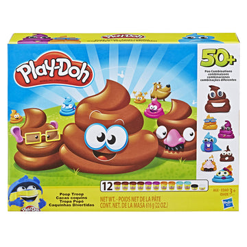 Play-Doh Poop Troop Set with 12 Cans