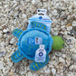 Spunky Pup Clean Earth Plush Turtle | Made From 100% Recycled Water Bottles | Small