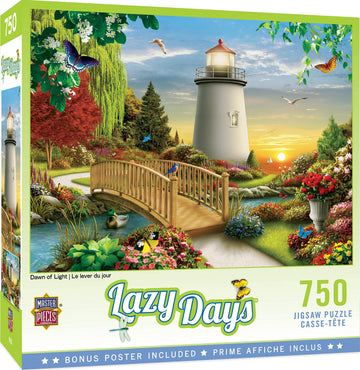Masterpieces 750 Piece Jigsaw Puzzle For Adults And Family - Dawn Of Light - 18''X24''
