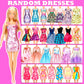 PURPERCAT 71 Pack Doll Clothes & Accessories for 11.5 Dolls - 5 Princess Dresses, 9 Fashion Outfits, 20 Shoes, 28 Accessories