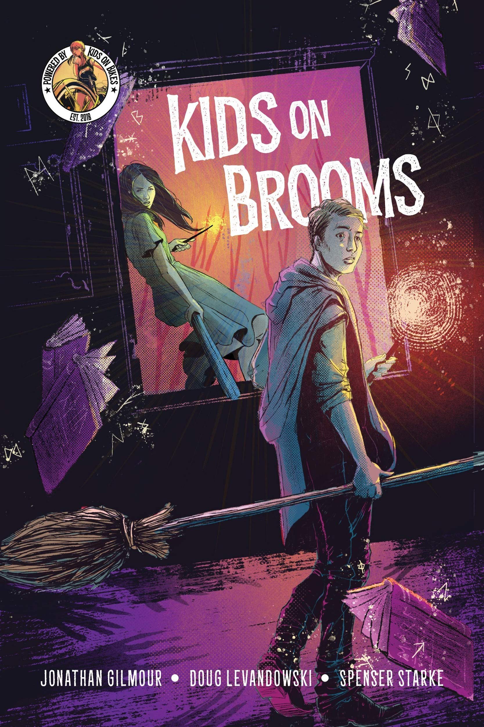 Renegade Game Studios Kids on Brooms Roleplaying Game for 2 to 6 Players Aged 12 & Up, Powered by Kids on Bikes