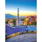 RoseArt 550-Piece Jigsaw Puzzle - Kodak Supreme Park Guell, Barcelona - Multi-colored Cardboard for Adults