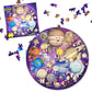 Celestial Buddies So Many Moons! 500 Piece Jigsaw Astronomy Space Puzzle and Poster for Ages 8+ | Educational 23 Moon Poster for
