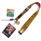 Dc New Wonder Woman Lanyard With Soft Charm & Card Holder