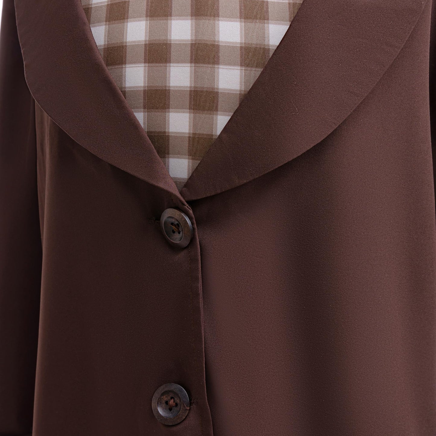 Coolproud American Historical Figures Costume Includes Coat Dress Glasses Hat And Necklace