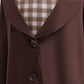 Coolproud American Historical Figures Rosa Parks Costume includes coat dress glasses hat and necklace