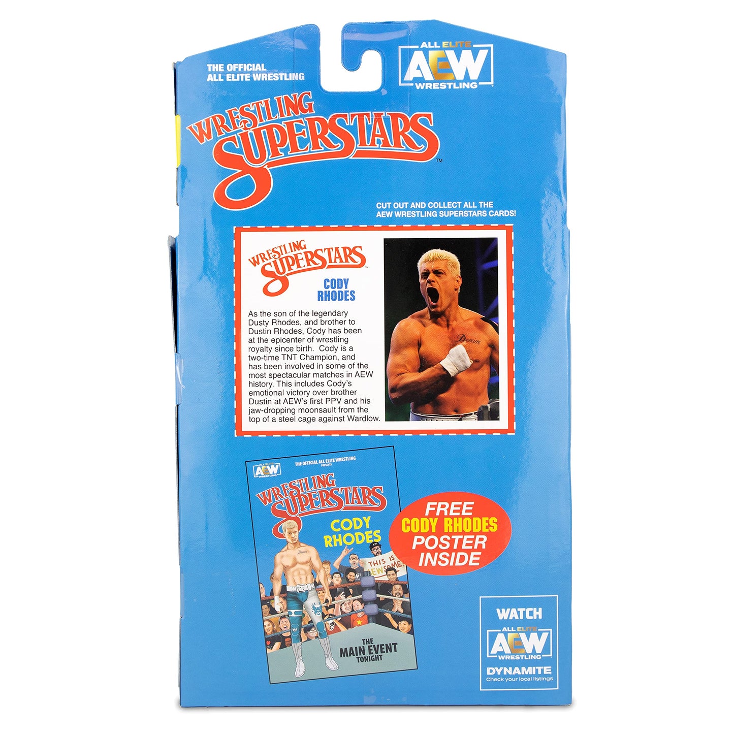 All advanced Wrestling Cody Rhodes LJN Action Figure - AEW Unmatched Collection Figure - Series 1