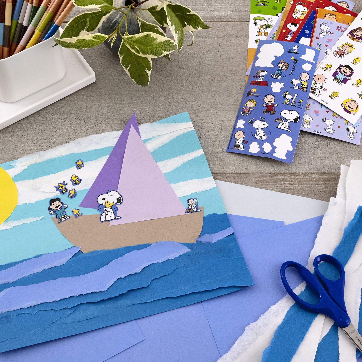 Hallmark Peanuts Stickers For Kids (Pack Of 237 Stickers, 12 Sheets) For Easter, Back To School, Halloween, Holiday And More