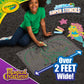Crayola Super Stencils Magical Creatures Set - 3ct Washable Sidewalk Chalk for Kids, Multicolor, Outdoor Toys, Ages 4+