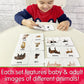 The Learning Journey Match It! Animal Families Puzzle - Educational Cardboard Game for Kids, Medium Size, Model 117408