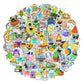 Eoaod 200Pcs Water Bottle Stickers For Kids, Cute Stickers For Water Bottles, Vinyl Waterproof Stickers Aesthetic Laptop Sticker