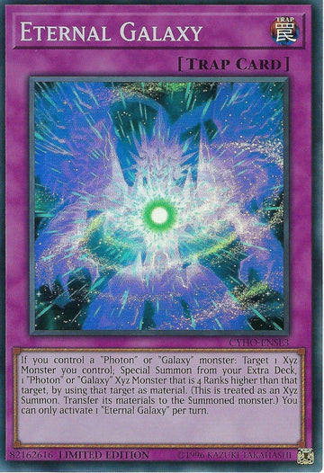 Yu-Gi-Oh! - Eternal Galaxy - Cyho-Ense3 - Super Rare - Limited Edition - Cybernetic Horizon