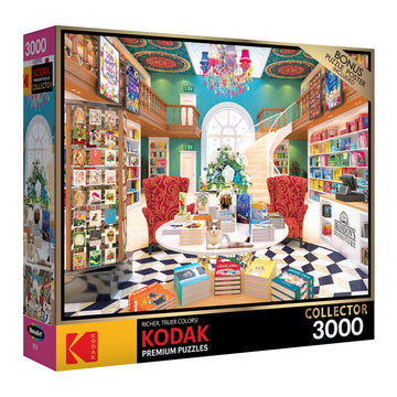 RoseArt 3000 Piece Jigsaw Puzzle for Adults - Kodak Premium - Multi-colored - Model 8150ZZJ-3 - Cardboard