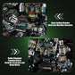 HIGH GODO Motorized Robot Building Kit - 1403 Pieces, Plastic, Battle Damage Style, Large, Ideal for Ages 14+