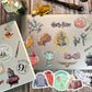 Conquest Journals Harry Potter Watercolor Clear Vinyl Decal Stickers, Set Of Unique Sticker Decals, Waterproof, Uv And Scratch Resistant, Great For All Your Gadgets (Transparent, 50-Pack)