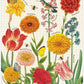 Cavallini 1000 Piece Puzzle - Flower Garden Design, Multi Color, Model PZL/FLRGRD, Made of Paper