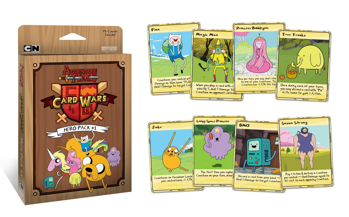 Adventure Time Card Wars Hero Pack #1