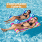 2 Pack Inflatable Pool Float Hck  Multi Purpose Swimming Raft  Water Lounges  Pool Accessories (Saddle  Lounge Chair  Hck  Drifter)  Beach  Outdoor