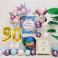 Smlpuame 40 Inch Number Balloon 0-9 Gold Large Number 90 Balloons,Digital Balloons For Birthday Party Celebration Decorations Su