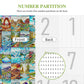 ALL4JIG National Park Glass Style Fun Jigsaw Puzzles for Adults and Kids, 1000 Pieces, Christmas Secret Santa Gift, White Elepha