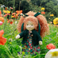 Blissfulpixie Handmade Waldorf Doll- Hanne 12'', Soft Girl Rag Doll With Cute Stuffed Plush, Ideal First Doll For Babies & Toddl