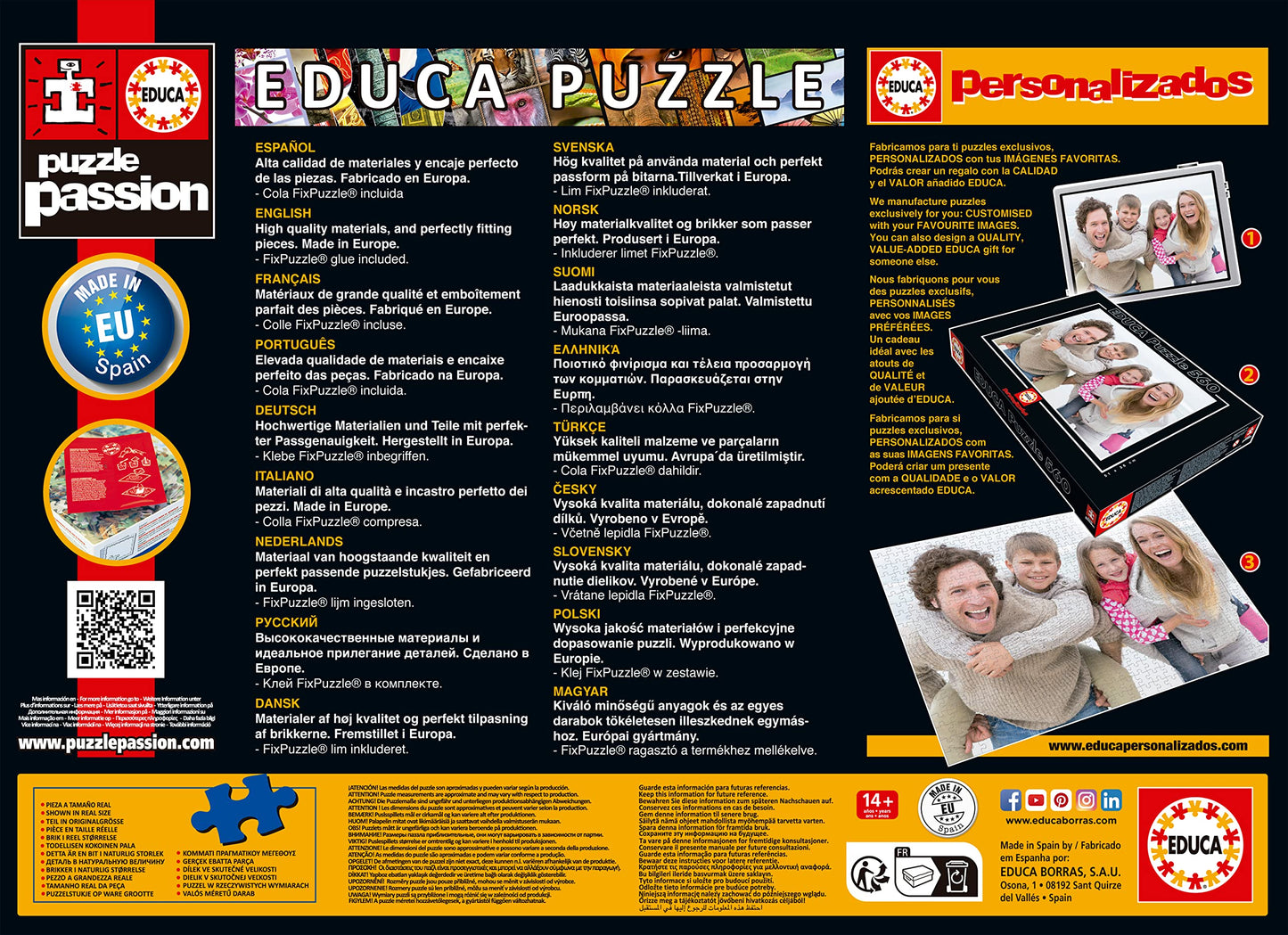 Educa Children'S 1000 Sagrada Familia Puzzle