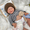Joyarr Reborn Baby Doll, Lifelike 20 Inch Full Vinyl Newborn Girl With Realistic Features, Poseable Soft Body And Blue Eyes, Rea