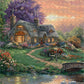 Ceaco - 8 In 1 Multipack - Thomas Kinkade - (2) Round 300 Piece, (4) 550 Piece, (1) 750 Piece (1) 1000 Piece Jigsaw Puzzles