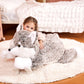 Ikasa Giant Wolf Stuffed Animal Plush Toy, 30 Inches Big Soft Toys For Kids Girls Boys Girlfriend