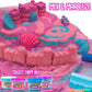 SLIMYSAND Cloud Slime, 1.5 lbs Stretchable Moldable Sand, Non-Stick Sensory Play in Reusable Bucket, Model 138867, Color: Sand