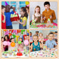 CY2SIDE Owl Stationery Party Gifts - 24 Pack Christmas Stuffers Prizes Set with Fun Animal 4-in-1 Ballpoint Pen Sticky Notes Sti