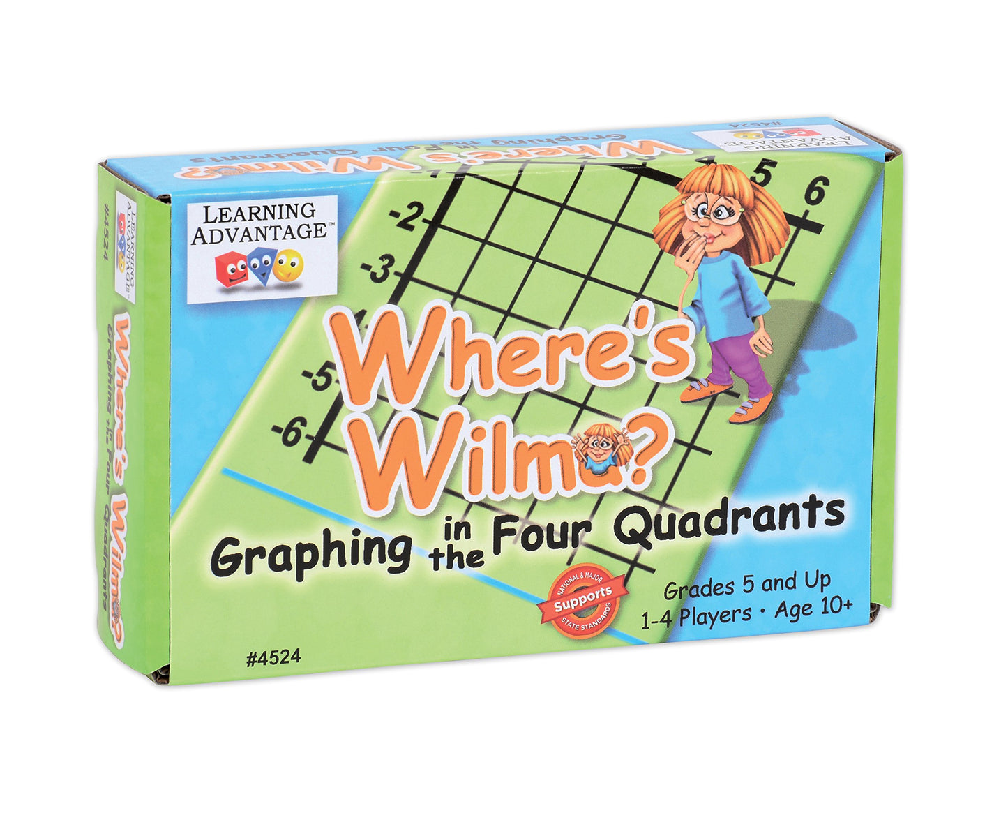 Learning Advantage 4524 'Where'S Wilma?' Game, Grade: 5, 6.5' Height, 1.5' Width, 4' Length