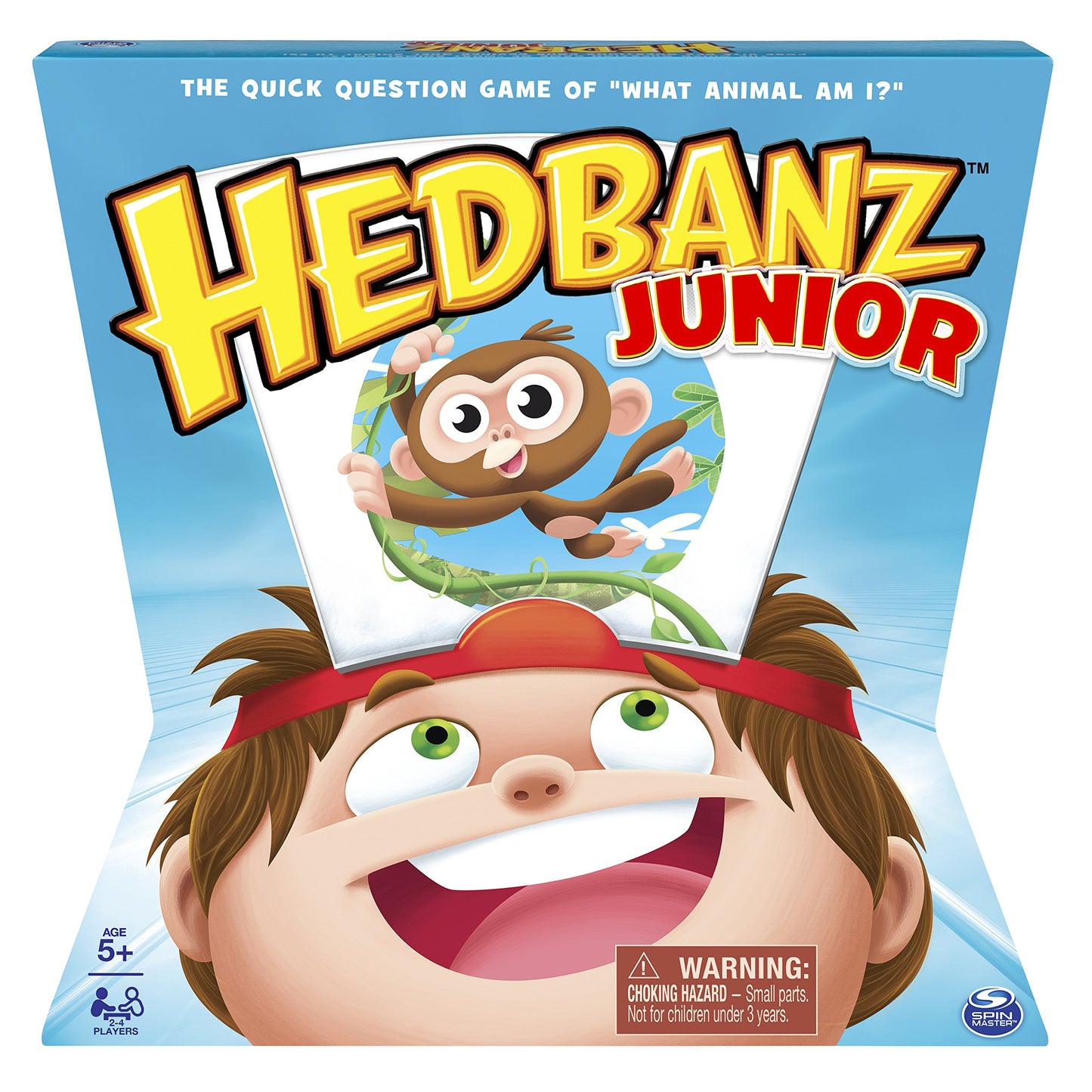Spin Master HedBanz Jr. Board Game for Kids Age 5+ - Multicolor - One Size, Model 6044288, Fun Family Game
