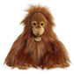 Aurora® Adorable Miyoni® Tots Baby Orangutan Stuffed Animal - Lifelike Detail - Cherished Companionship - Orange 11 Inches