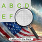 1000pcs American Flag Wave Paper Puzzle - Large Puzzle Toy mature-themed Game Gift - Family Interactive Game Puzzle DIY Home Decoration Brain Challenge Gift