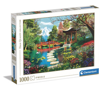 Clementoni - 39513 Collection - Fuji Garden - 1000 Pieces, Puzzle For Adults Multicoloured