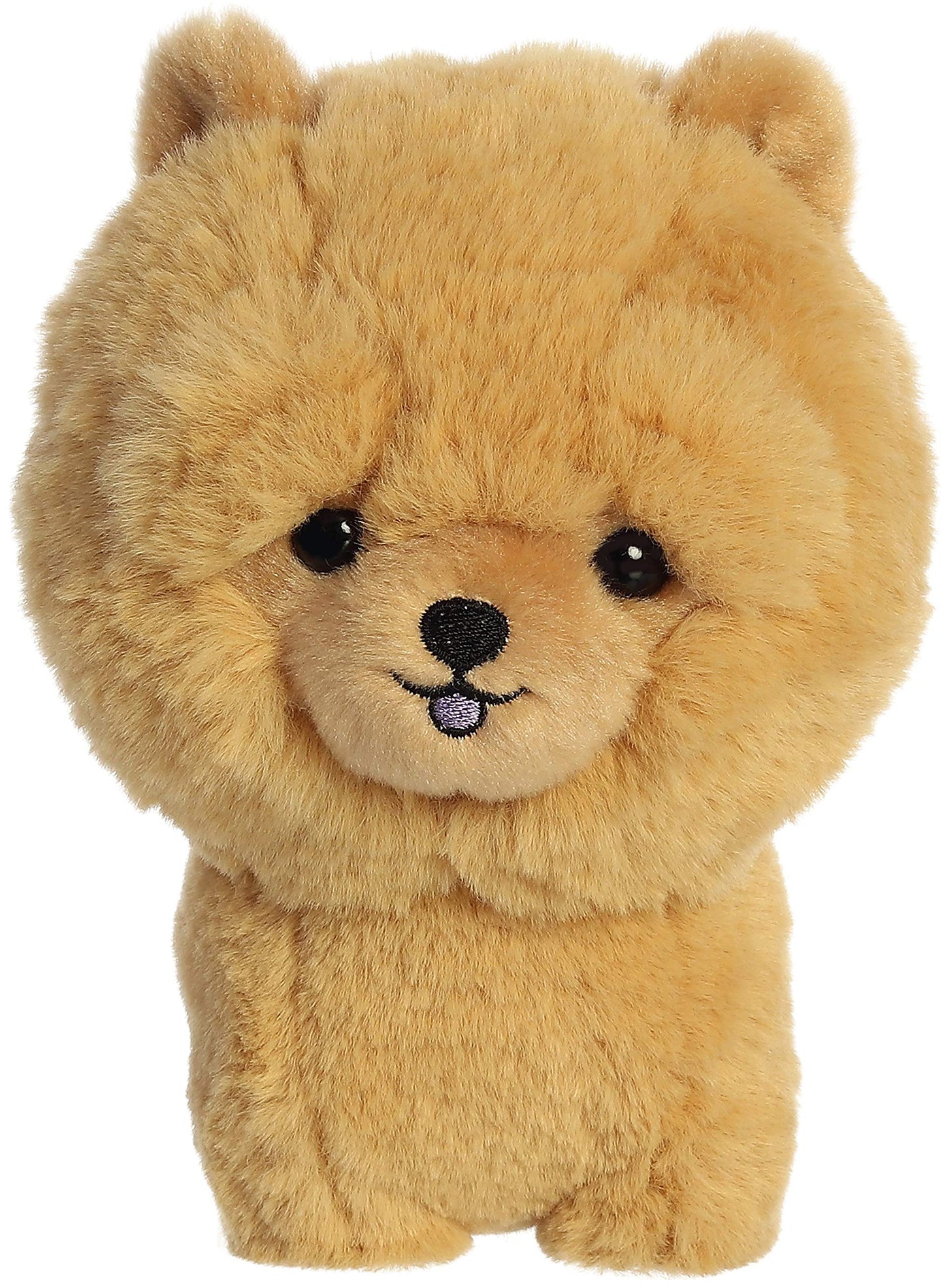 Aurora® Playful Teddy Pets™ Chow Chow Stuffed Animal - Unique Design - Endless Play - Brown 6.5 Inches