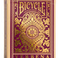 Bicycle Verbena Floral Premium Playing Cards, Gold Foil, 1 Deck