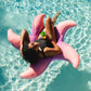 Big Joe Wavy Starfish No Inflation Needed Novelty Pool Float, Le Ombre Magenta Double Sided Mesh, Quick Draining Fabric, 5 Feet Big